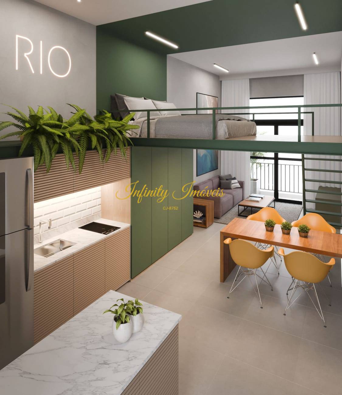 Apartamento, 1 quarto, 36 m² - Foto 12