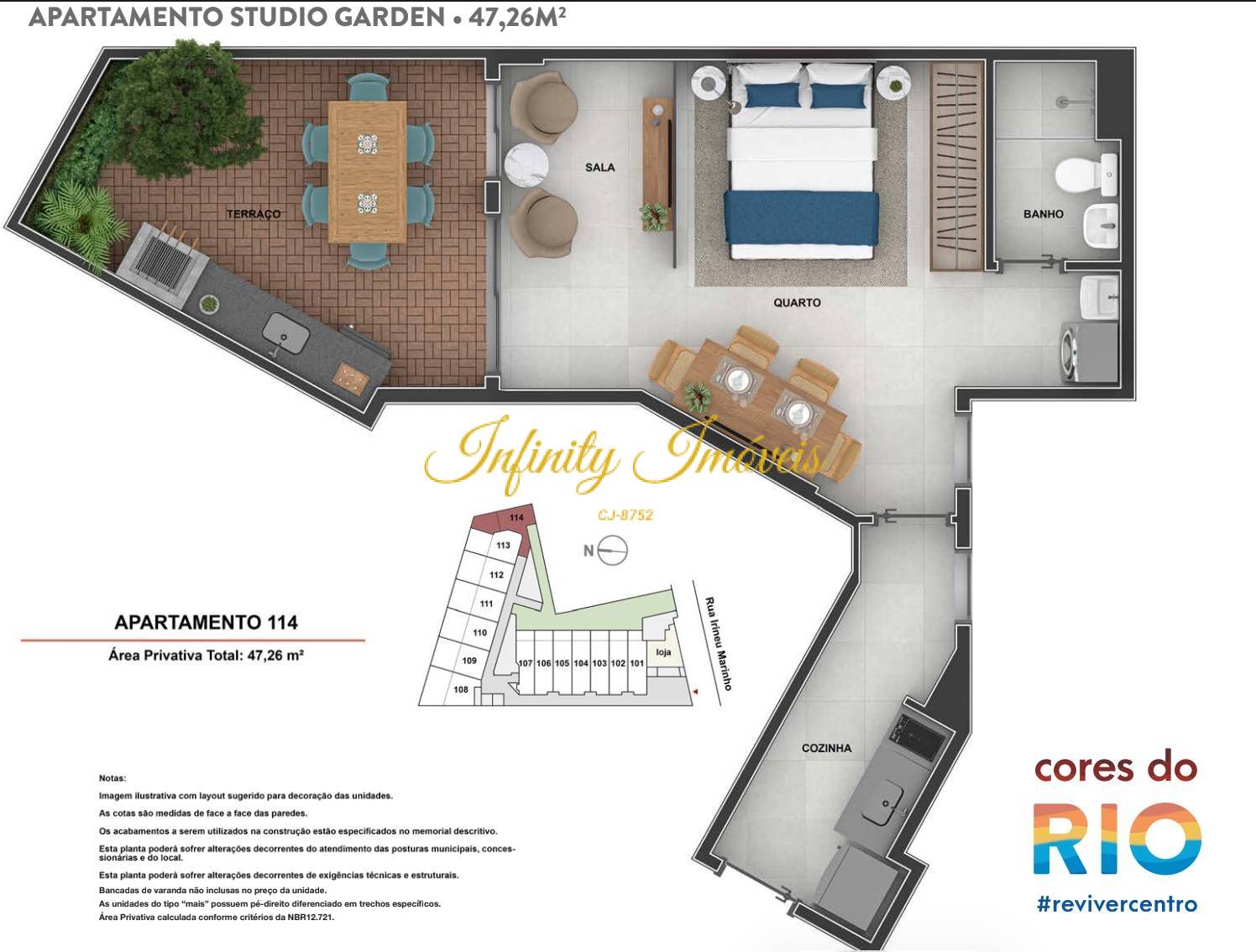 Apartamento, 1 quarto, 47 m² - Foto 22