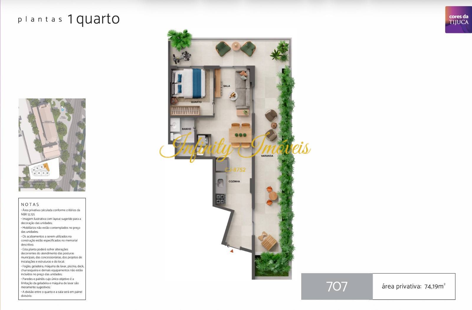 Apartamento, 1 quarto, 89 m² - Foto 29