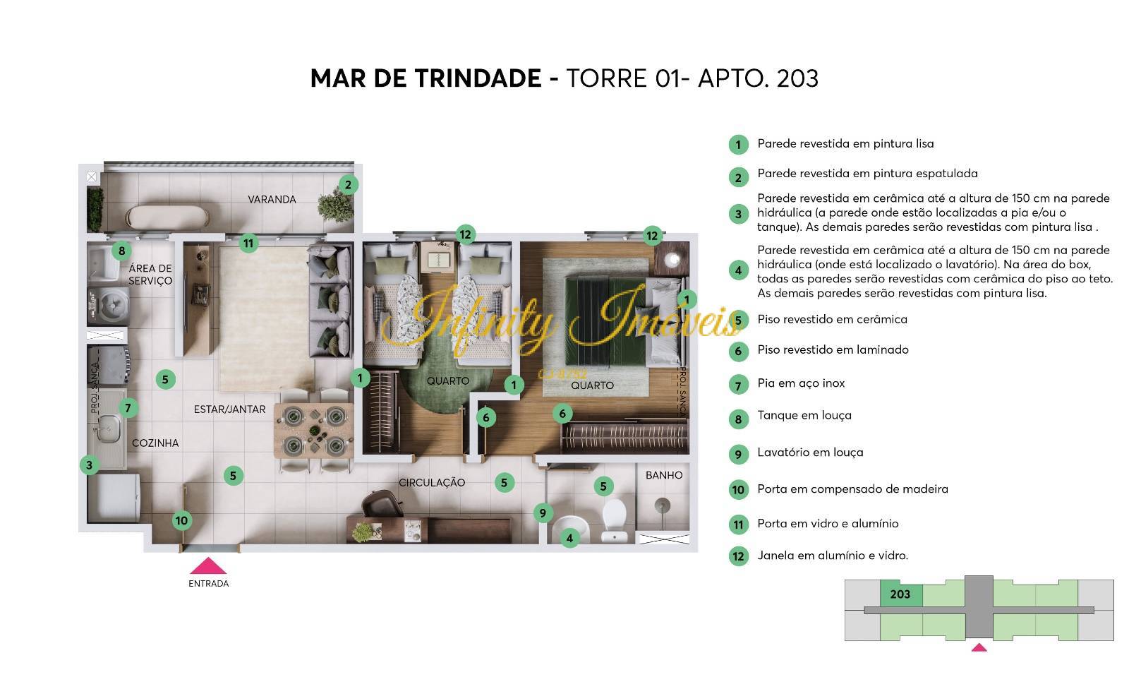 Apartamento, 2 quartos, 46 m² - Foto 18
