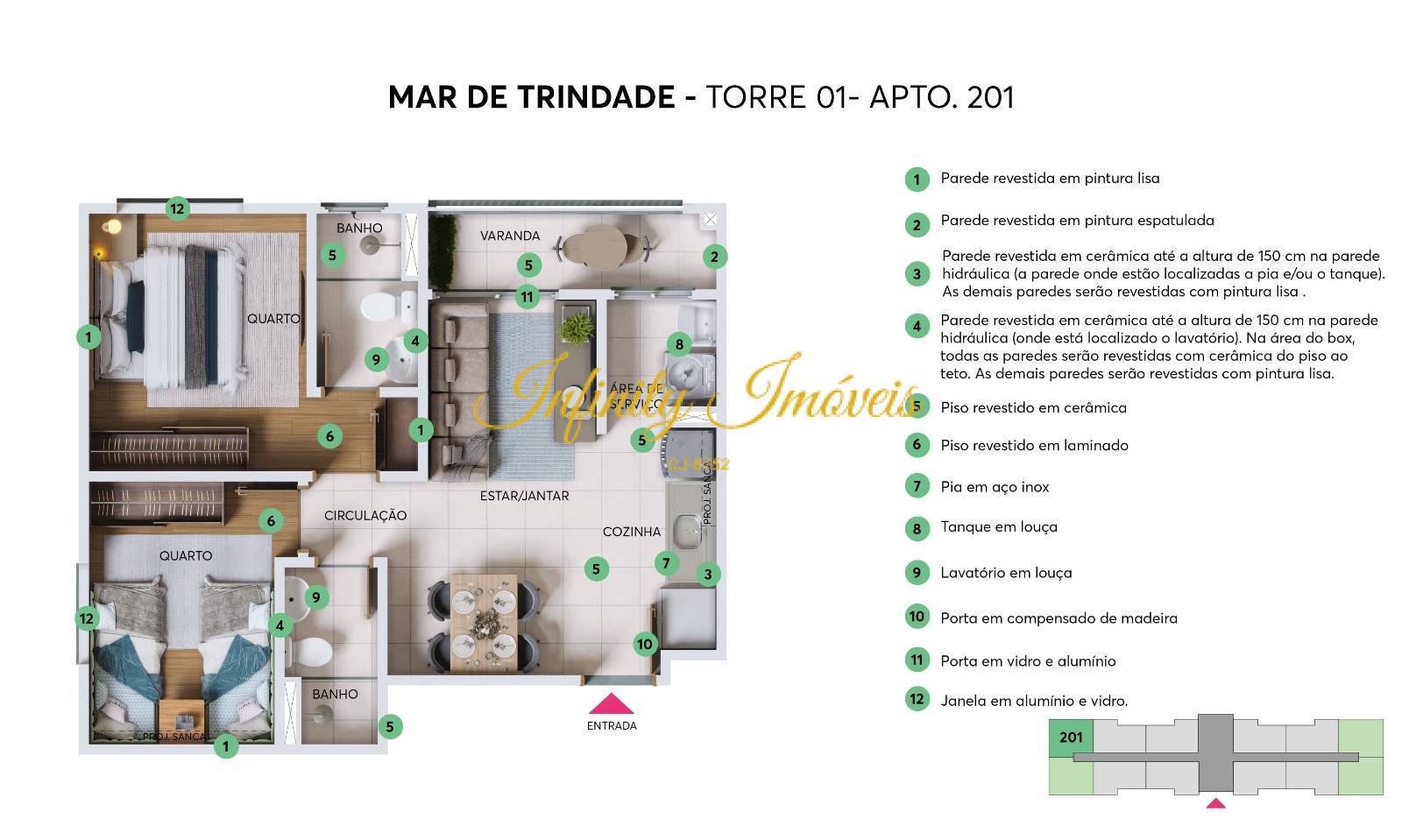 Apartamento, 2 quartos, 70 m² - Foto 20