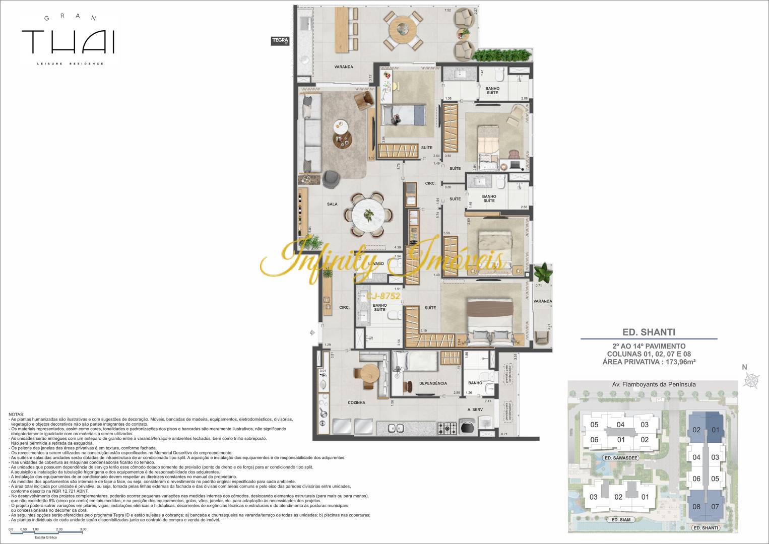 Apartamento, 3 quartos, 127 m² - Foto 46