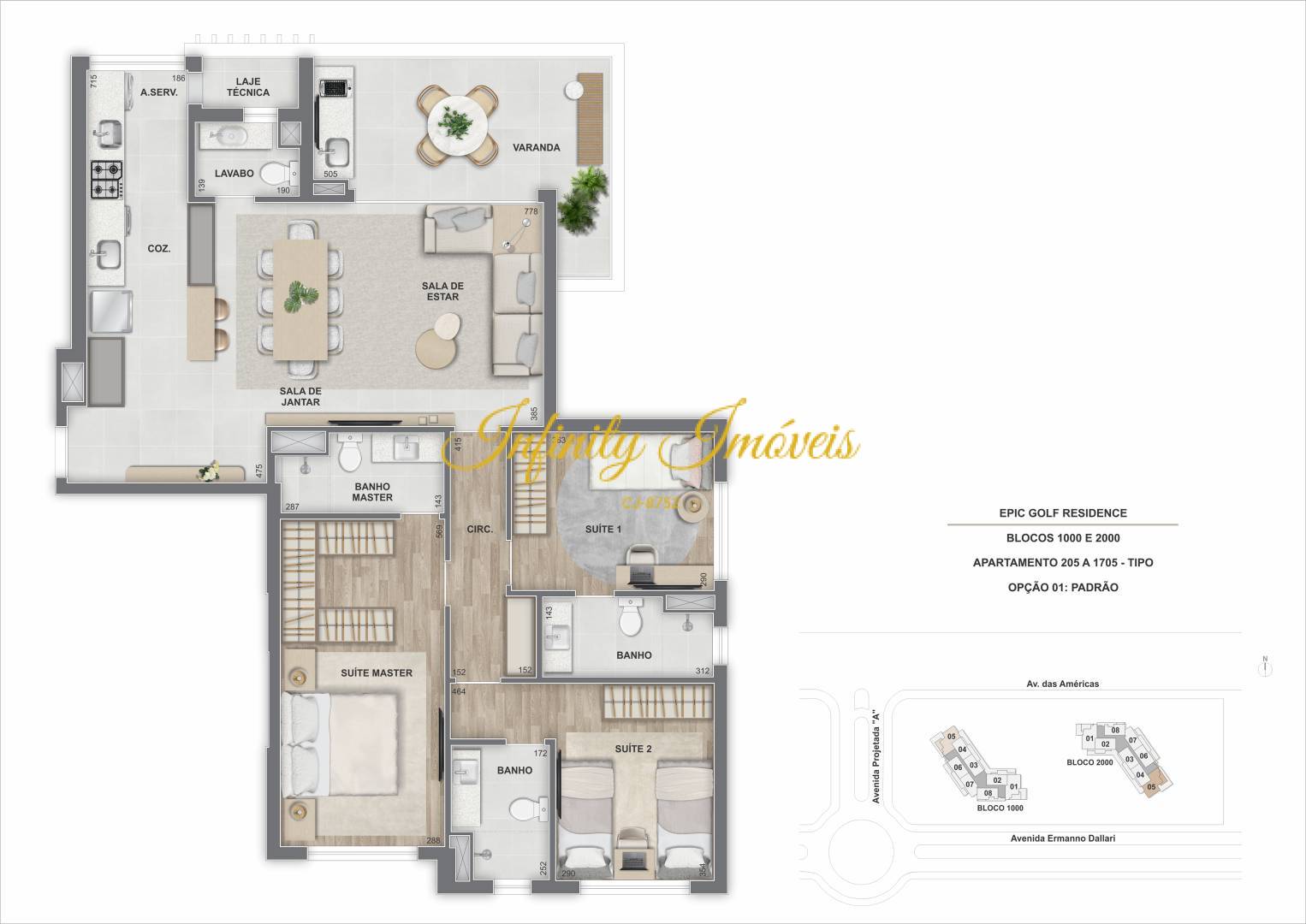Apartamento, 3 quartos, 114 m² - Foto 64