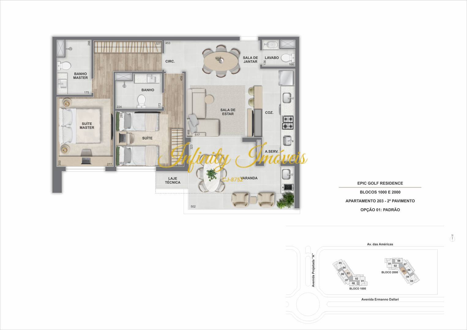 Apartamento, 3 quartos, 114 m² - Foto 87