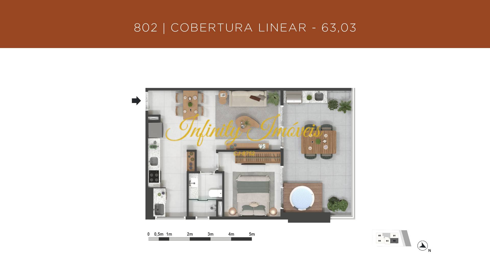 Apartamento, 1 quarto, 54 m² - Foto 22