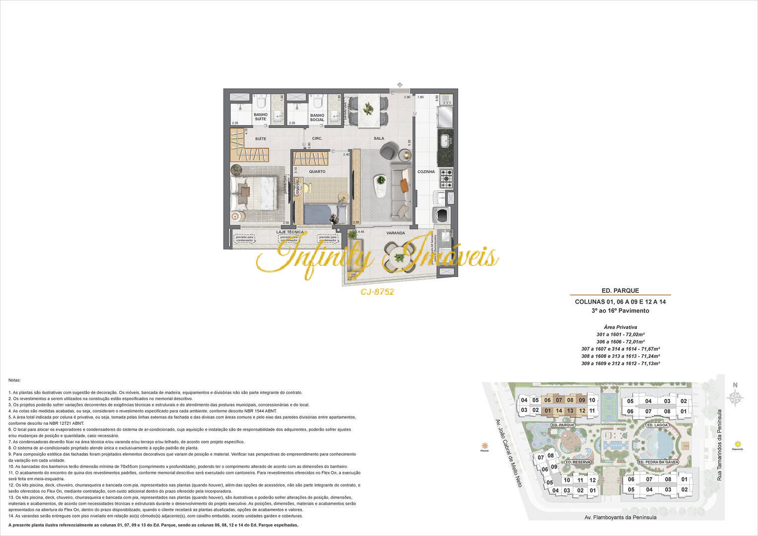 Apartamento, 3 quartos, 91 m² - Foto 32