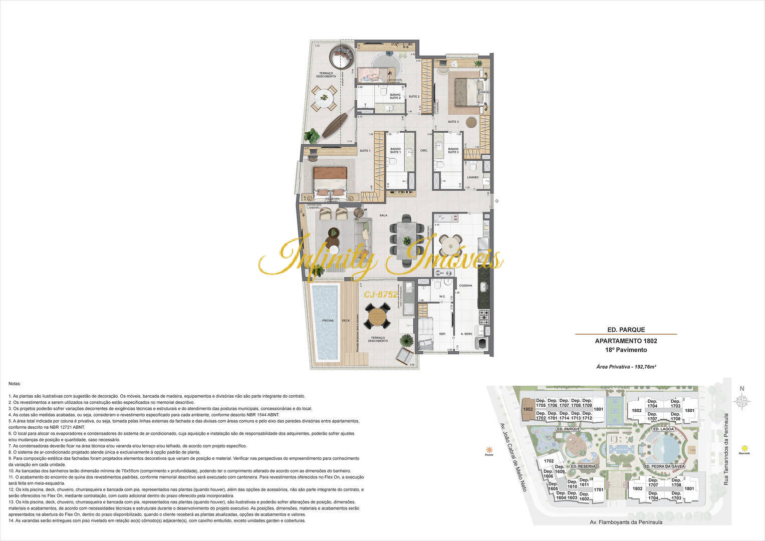 Apartamento, 3 quartos, 149 m² - Foto 41