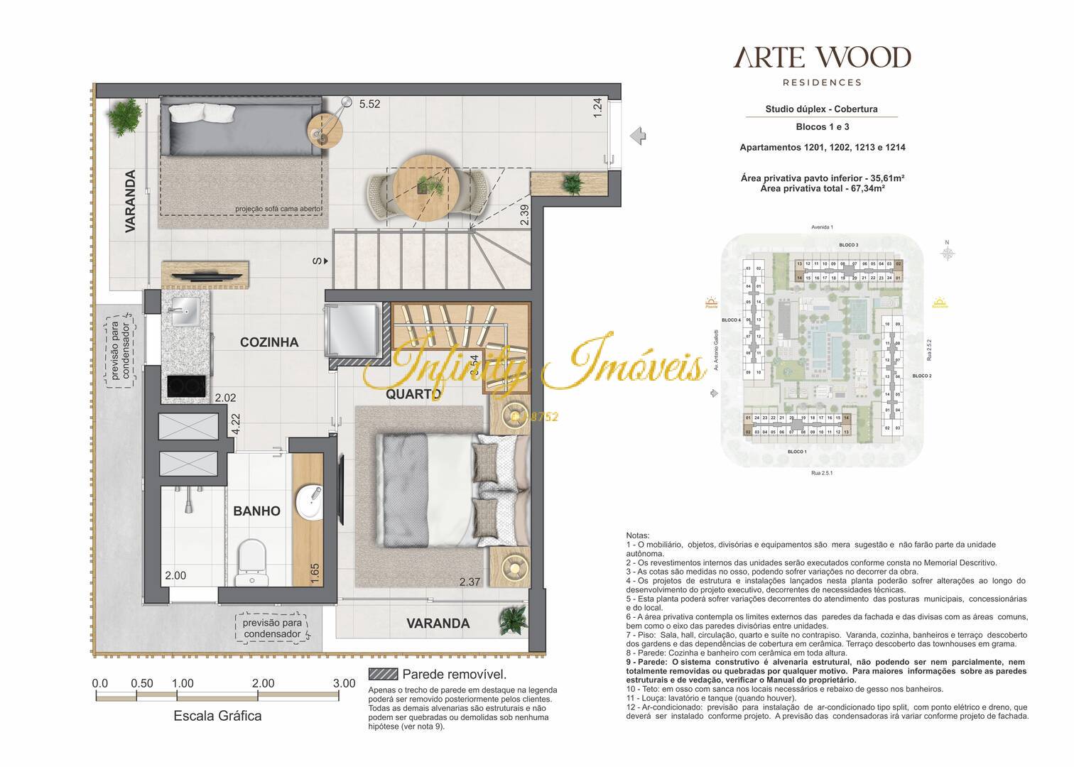 Apartamento, 1 quarto, 58 m² - Foto 71