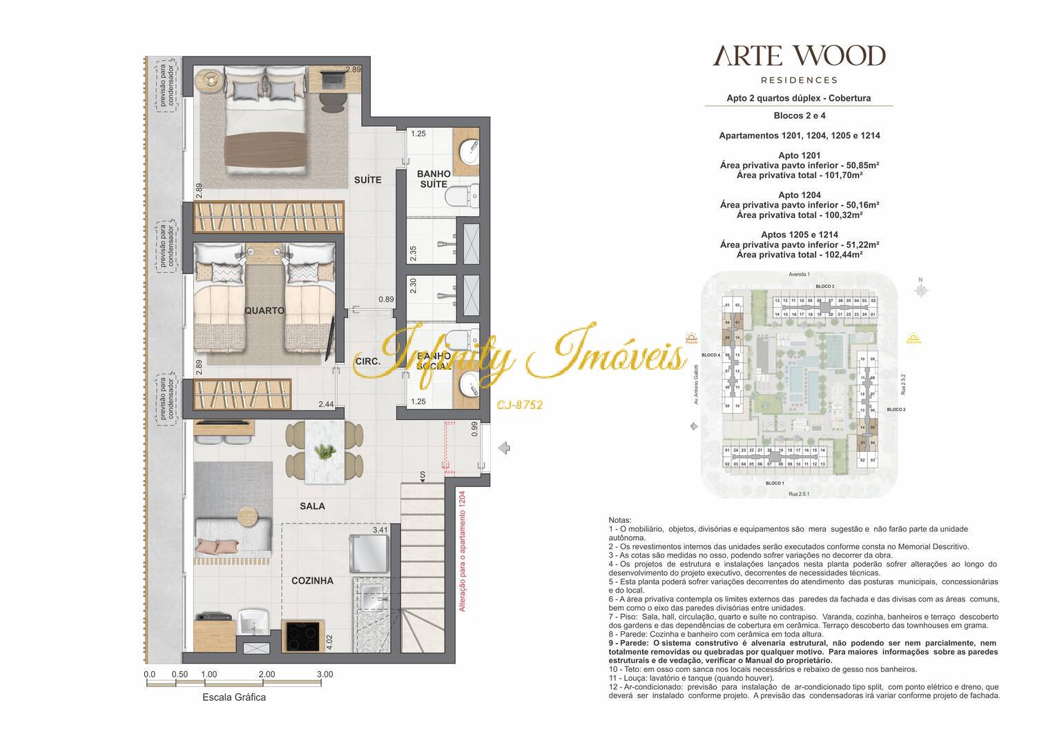 Apartamento, 1 quarto, 58 m² - Foto 79