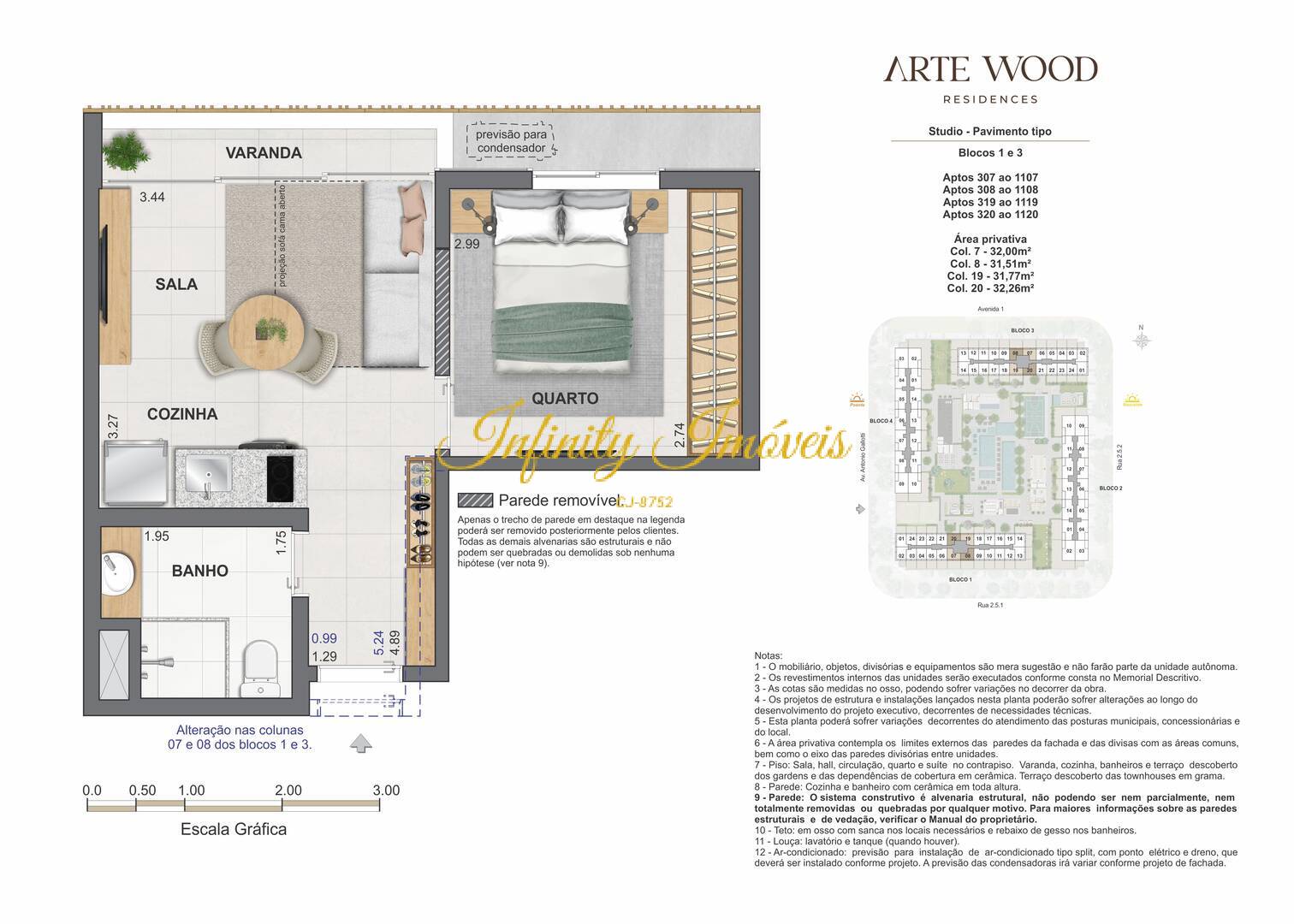 Apartamento, 2 quartos, 35 m² - Foto 72