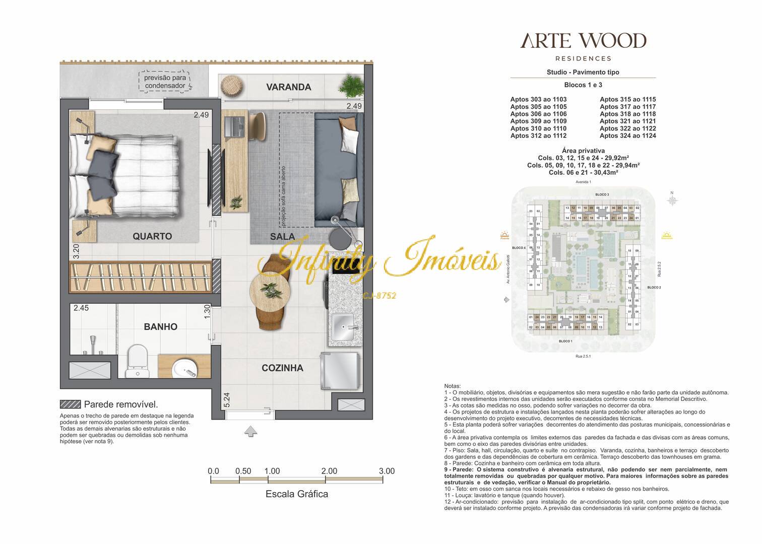 Apartamento, 2 quartos, 35 m² - Foto 74