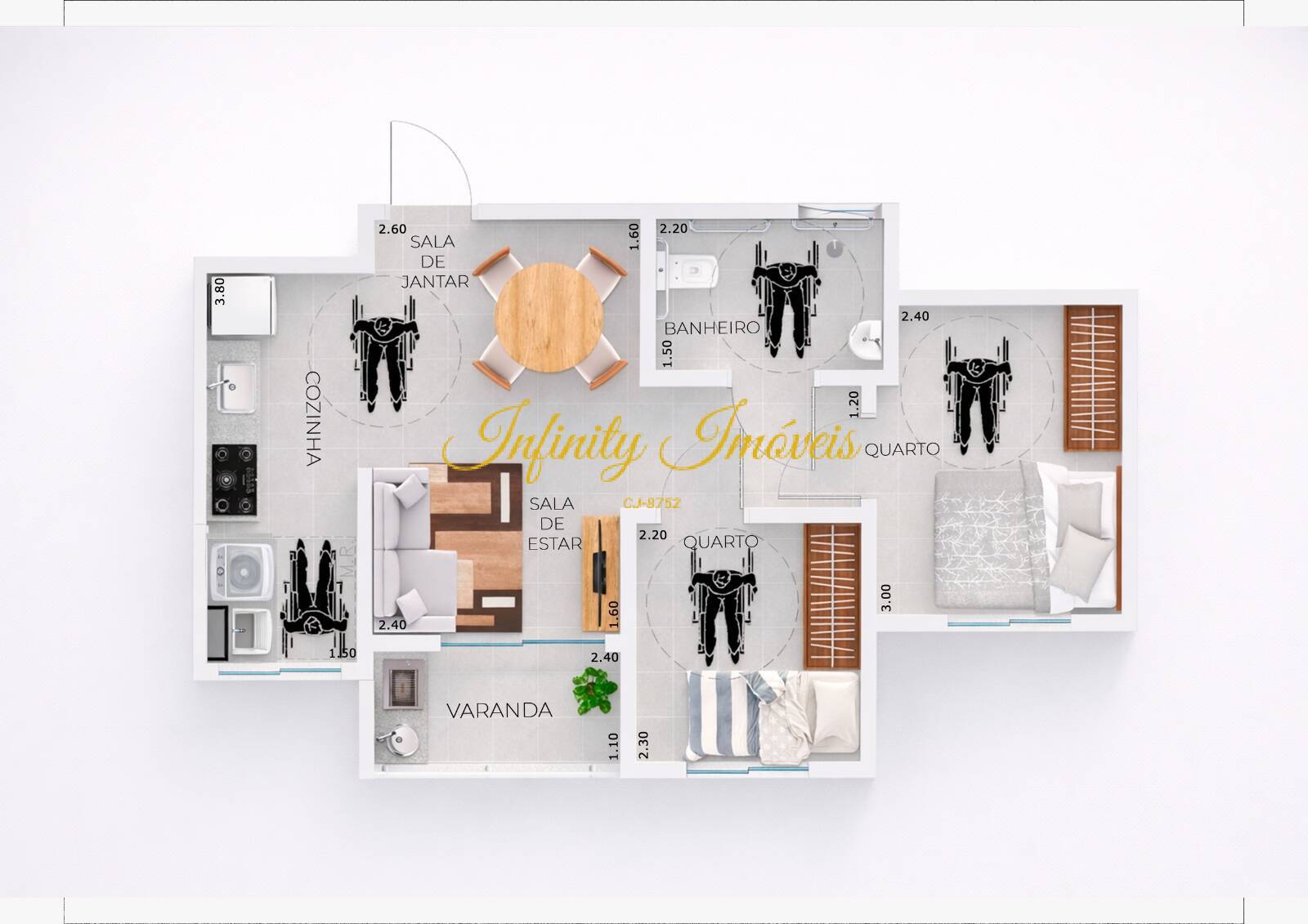 Apartamento, 2 quartos, 45 m² - Foto 38
