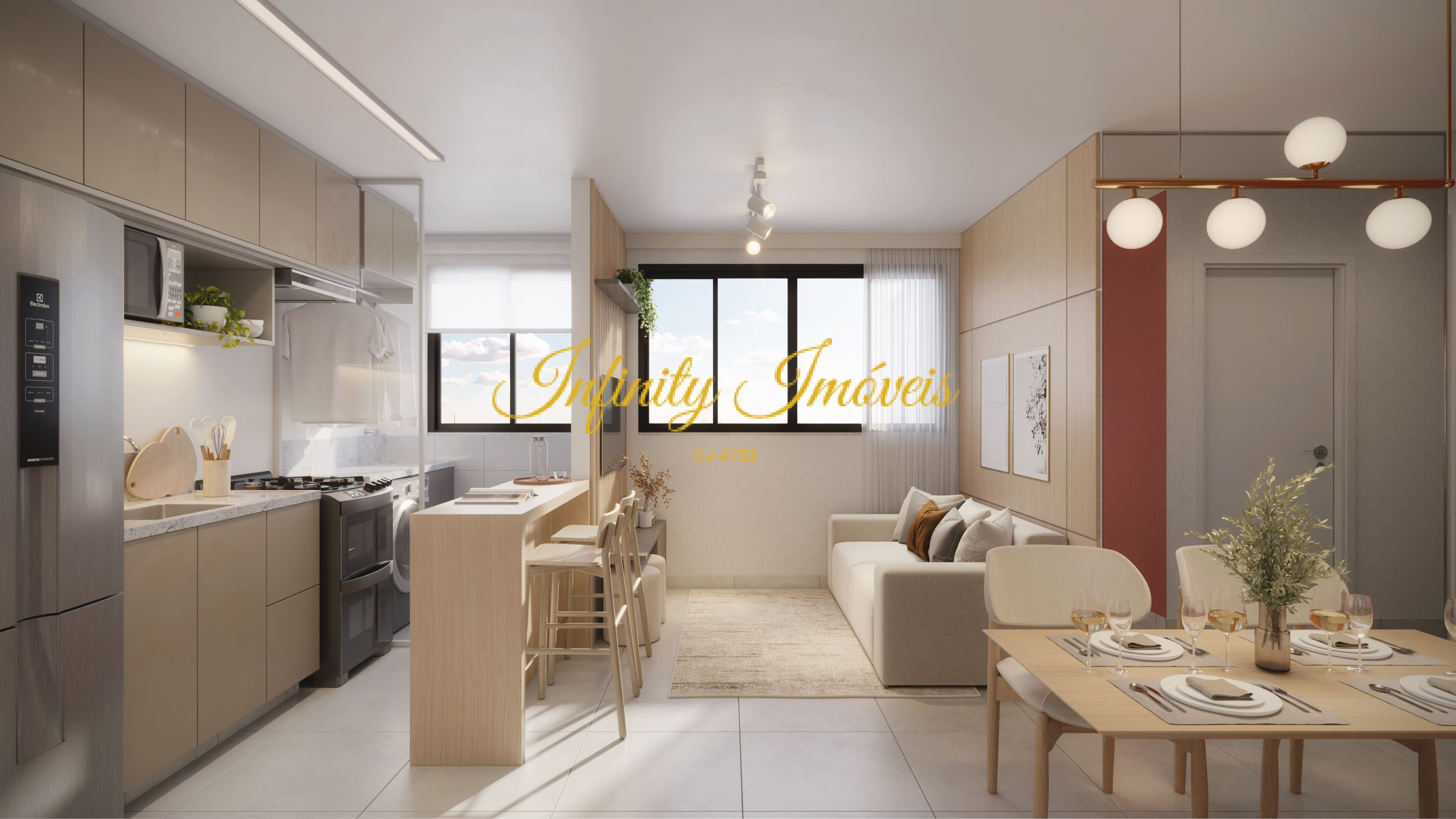 Apartamento, 2 quartos, 41 m² - Foto 2