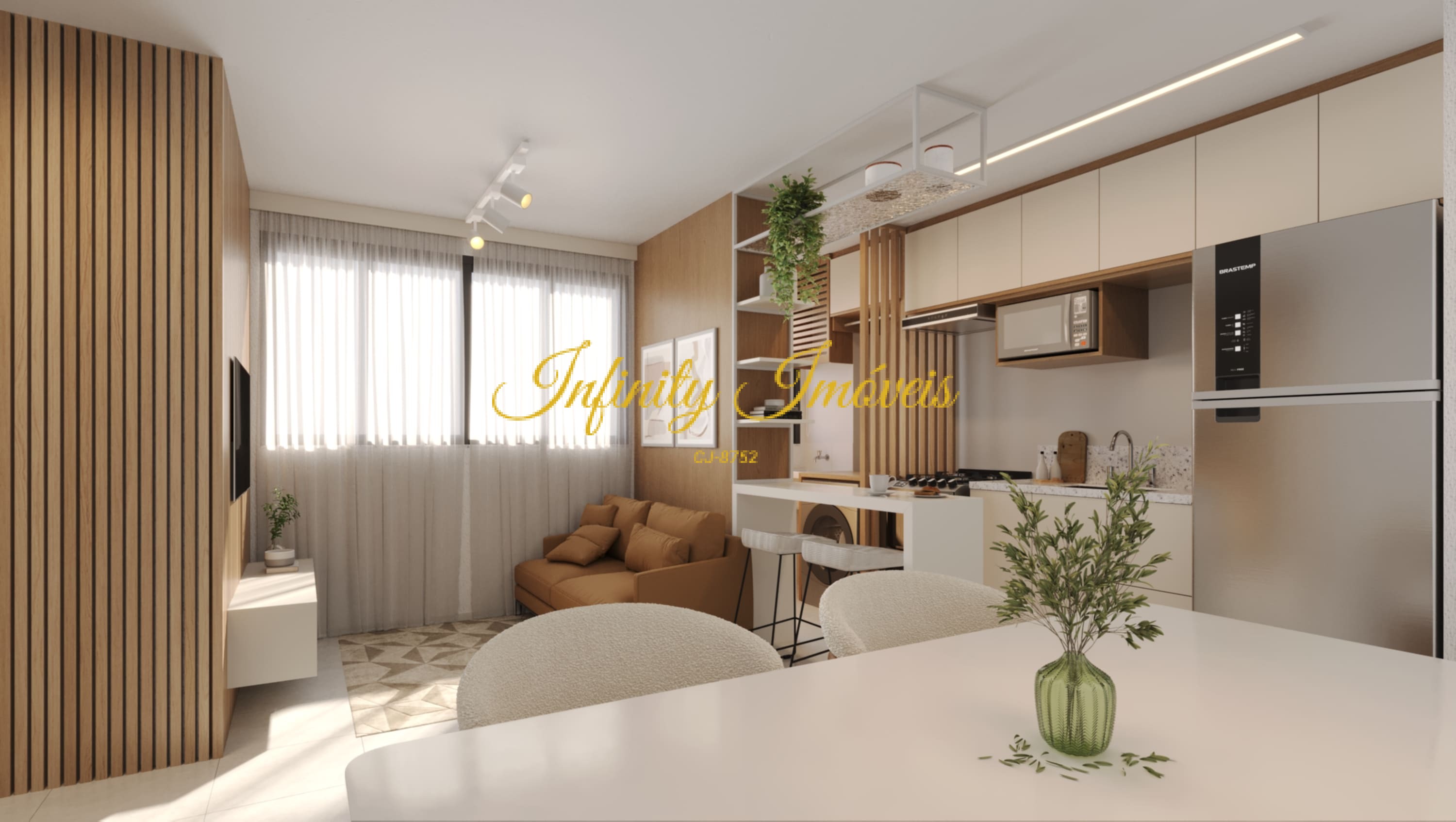 Apartamento, 2 quartos, 56 m² - Foto 2