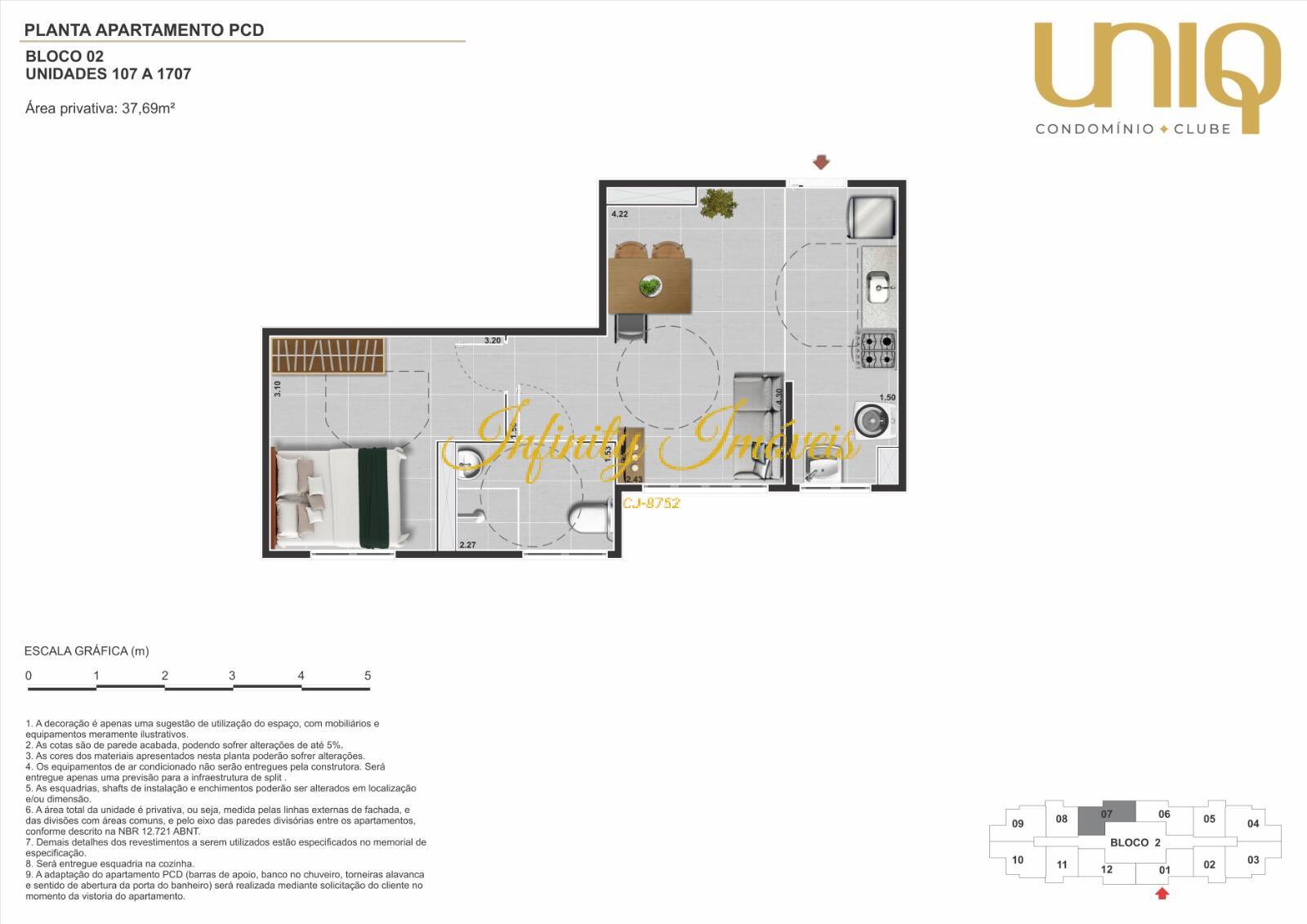 Apartamento, 2 quartos, 37 m² - Foto 28