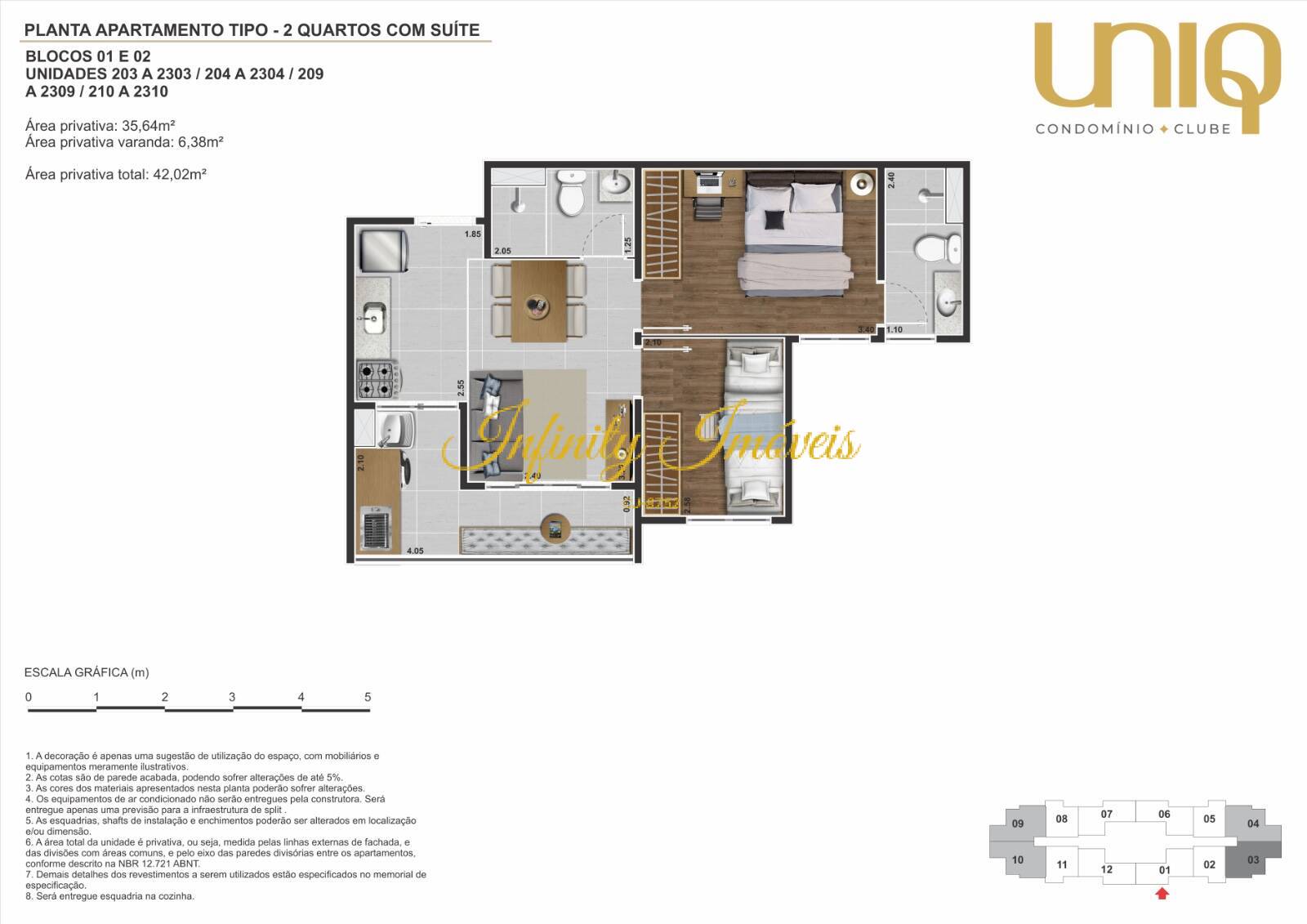 Apartamento, 2 quartos, 42 m² - Foto 26
