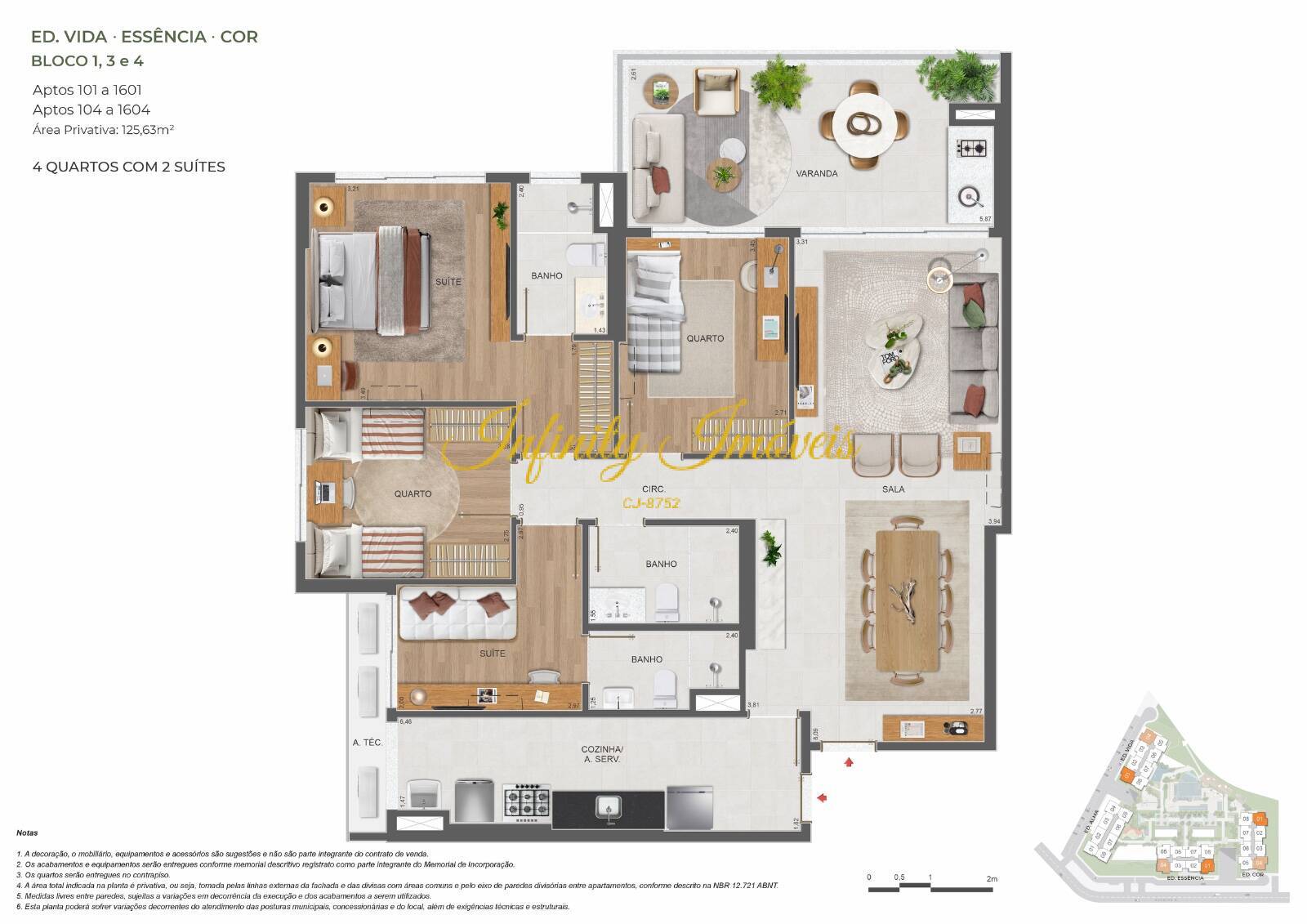 Apartamento, 3 quartos, 117 m² - Foto 38