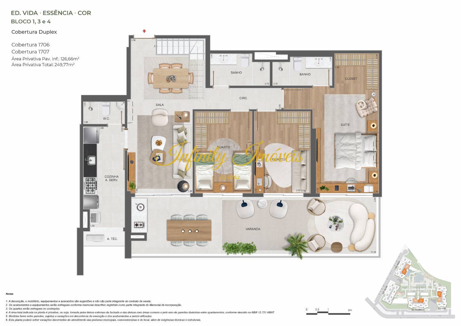 Apartamento, 5 quartos, 253 m² - Foto 44
