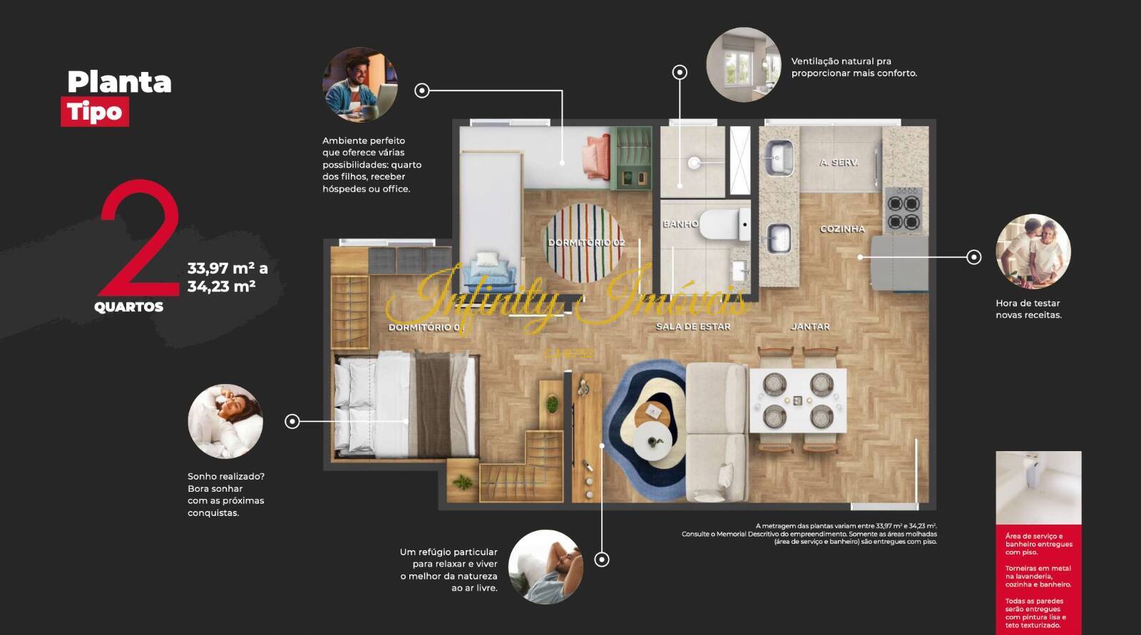 Apartamento, 1 quarto, 34 m² - Foto 22