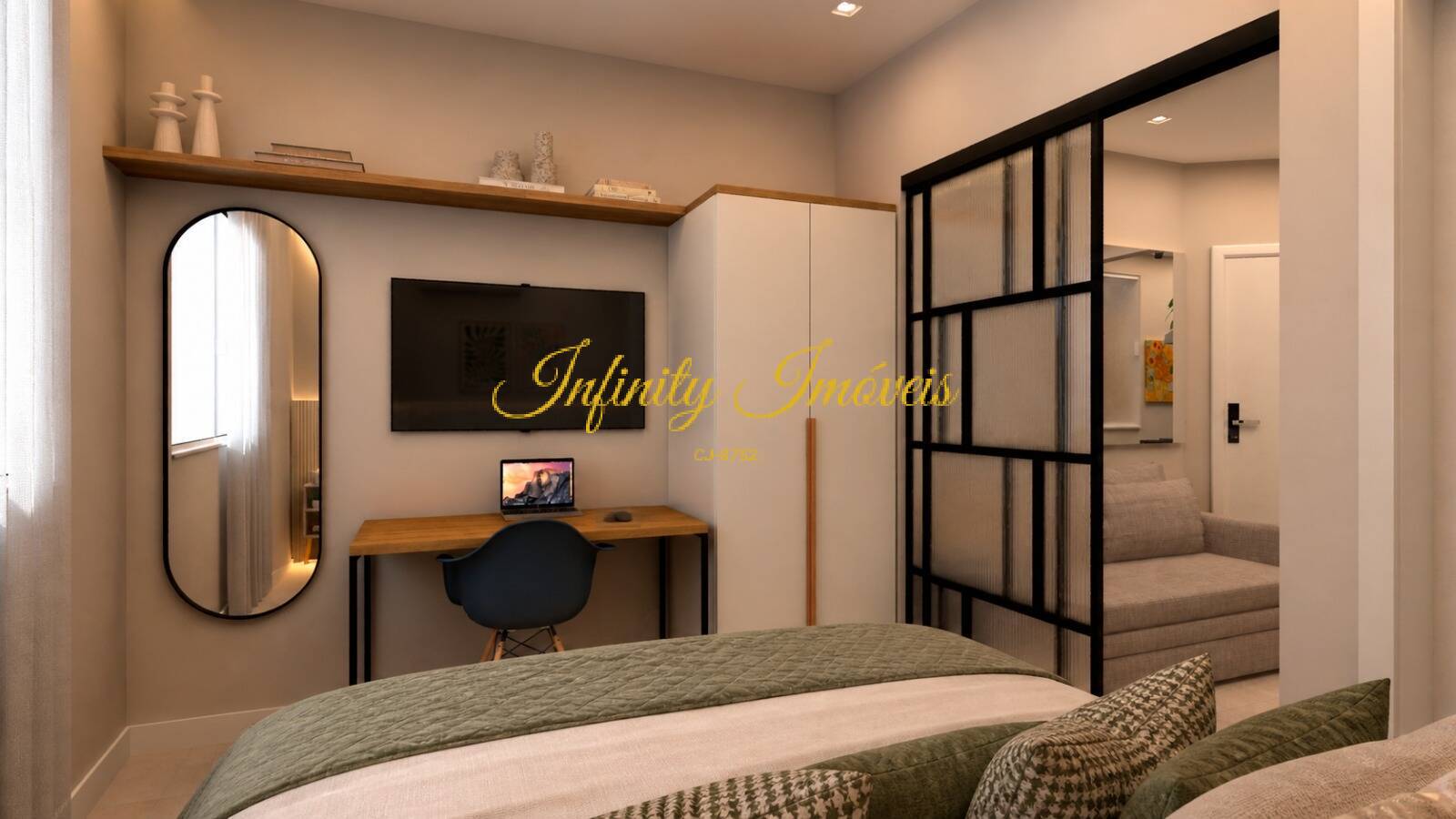 Apartamento, 1 quarto, 35 m² - Foto 10