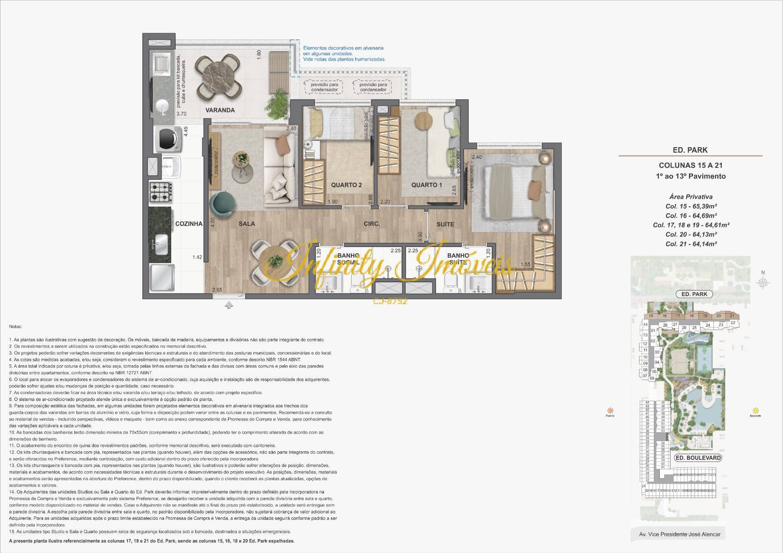 Apartamento, 2 quartos, 54 m² - Foto 42
