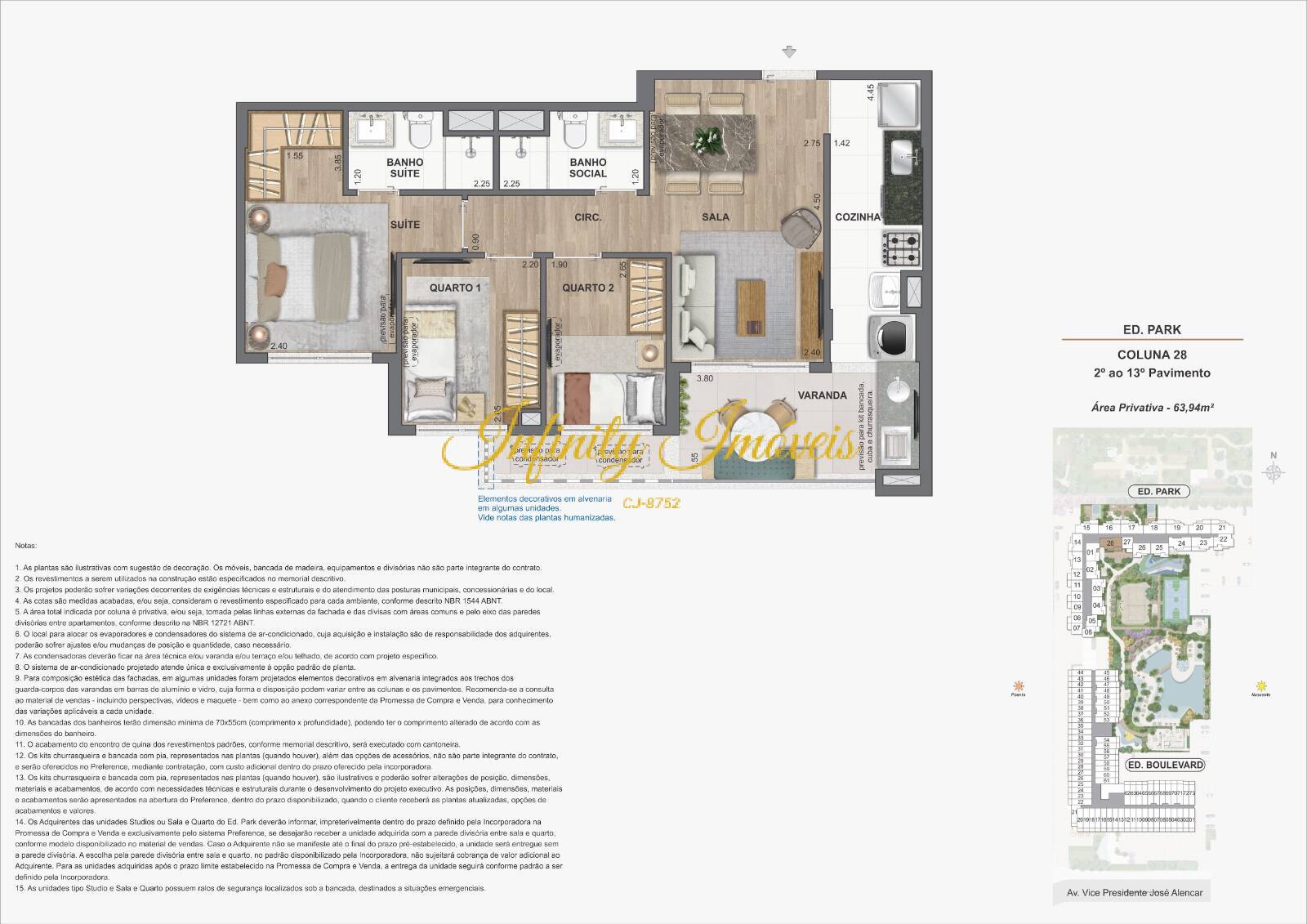 Apartamento, 2 quartos, 54 m² - Foto 44