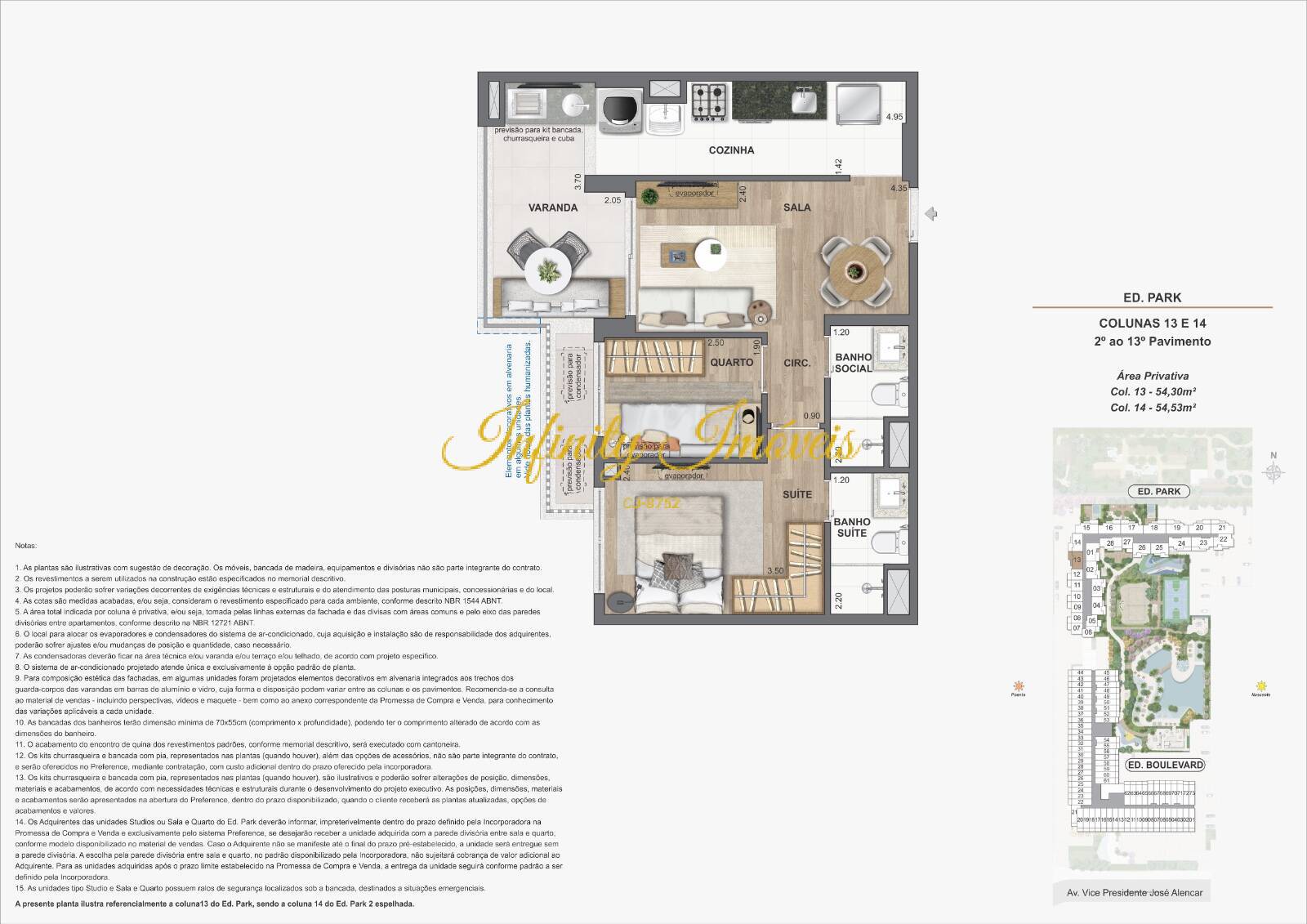 Apartamento, 2 quartos, 54 m² - Foto 40