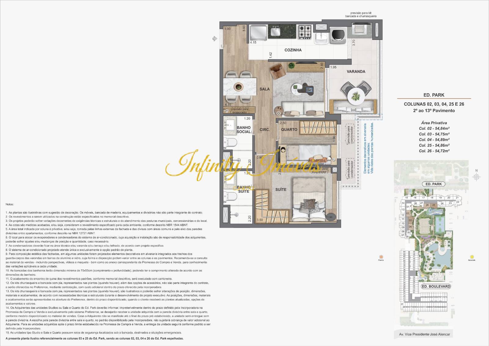 Apartamento, 2 quartos, 54 m² - Foto 41