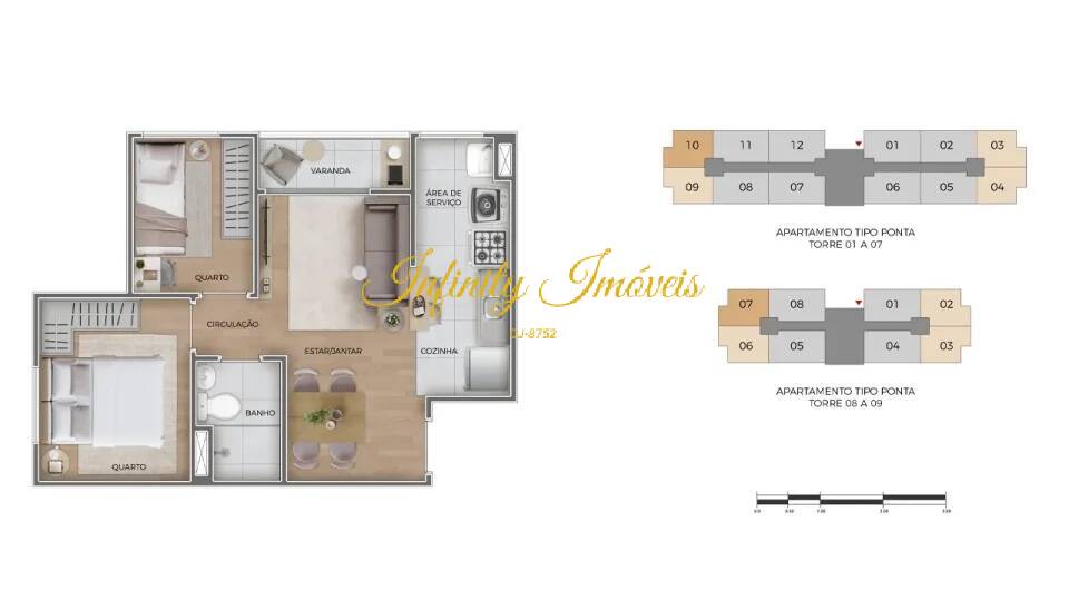 Apartamento, 2 quartos, 37 m² - Foto 26