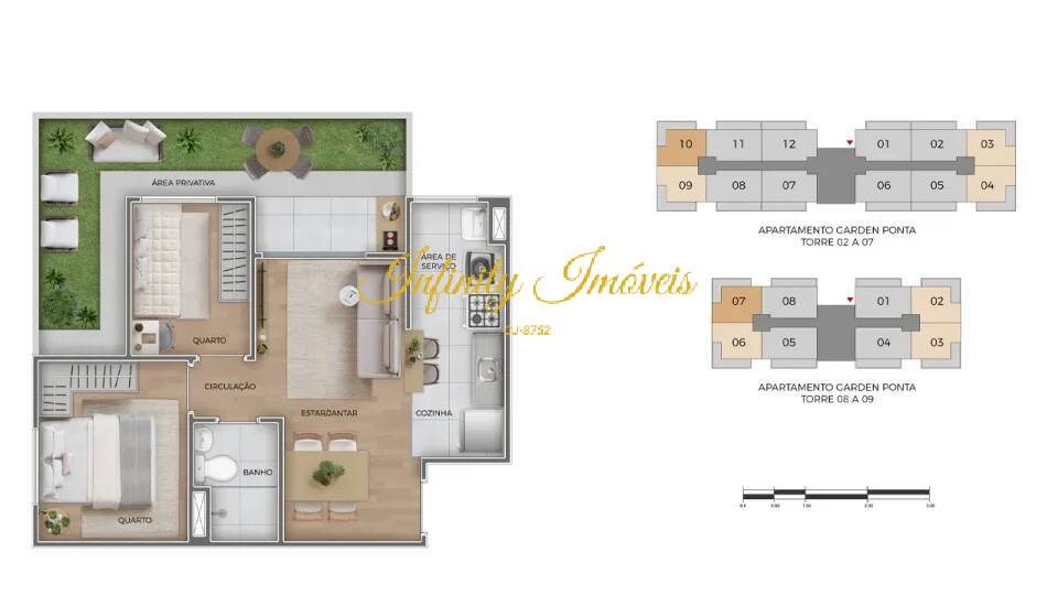 Apartamento, 2 quartos, 37 m² - Foto 28